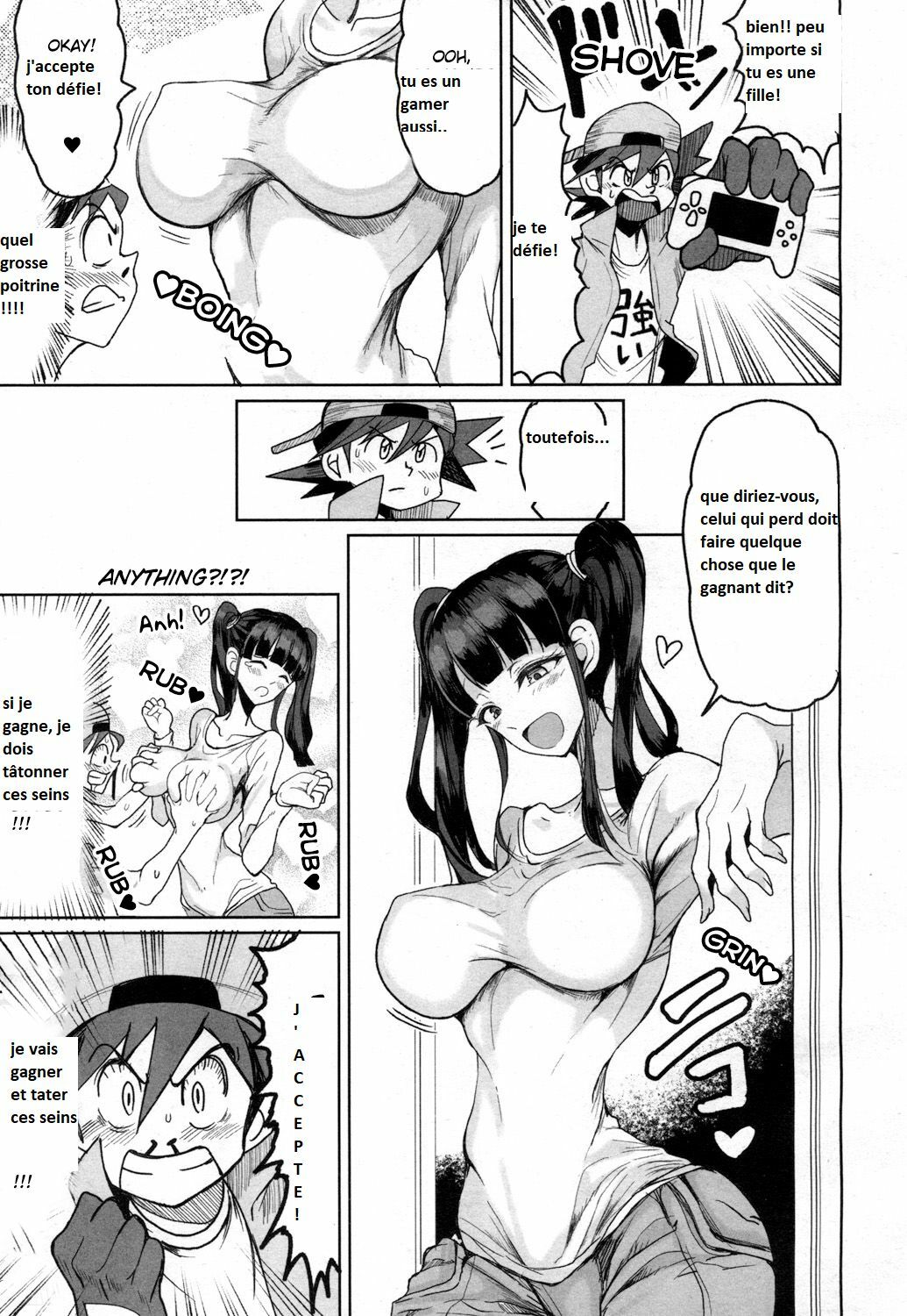 [Motsuaki] Sekai Saikyou no Onna VS Chounai Saikyou no Shounen  The Strongest Girl in the World vs. The Strongest Boy in Town (Girls for M Vol. 15) [French] [Babouh65] [Digital] изображение № 3