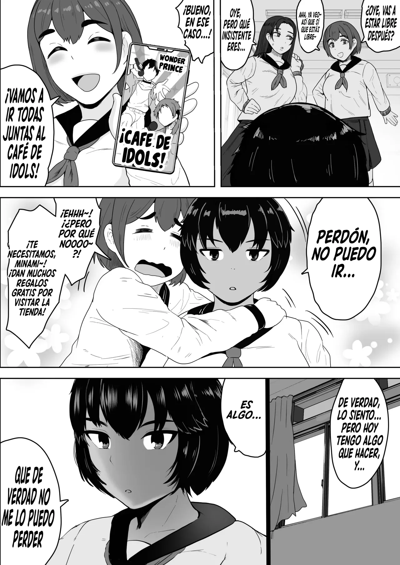 [NF-Freak (Si-man)] Minami-chan wa Ketsuana Nikubenki｜Minami-Chan Es El Baño De Carne De Su Amo [Spanish] [El naranjas = Mr.Naranjas] 图片编号 4