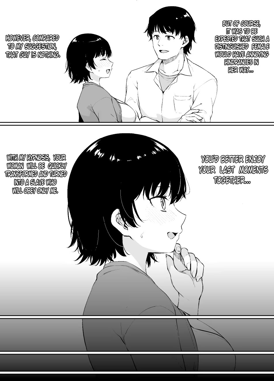 [Kusayarou] Saiminjutsu ni Kakariyasui Kanojo | An easy-to-hypnotize girlfriend... falling into depravity with her best friend. [English] [HamsterBallST] image number 5