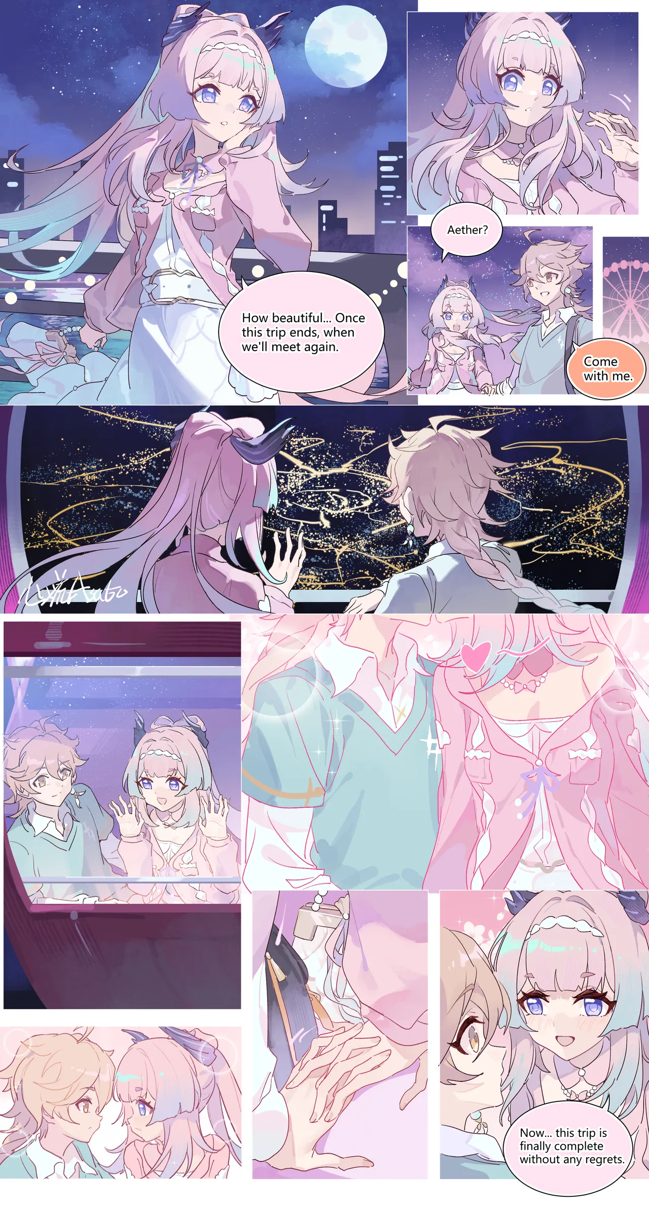 [Xinliu Asato]  Journey with Kokomi (Genshin Impact) [Chinese, English] 画像番号 4