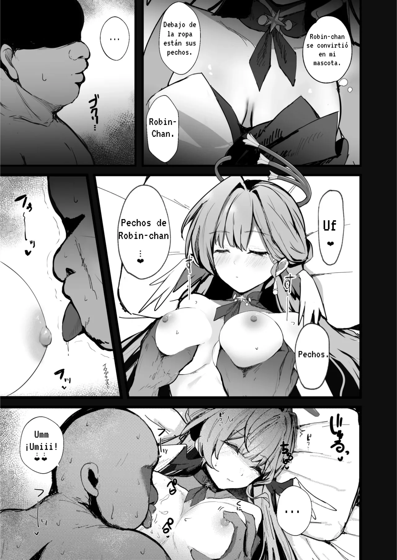 [MeichougiJuku (Tokiba)] Boku dake no Uta Hime - Only My Robin｜Sólo Mi Robin - Mi Propia Diva Persolal (Honkai: Star Rail) [Spanish] [All-cups] [Digital] image number 4