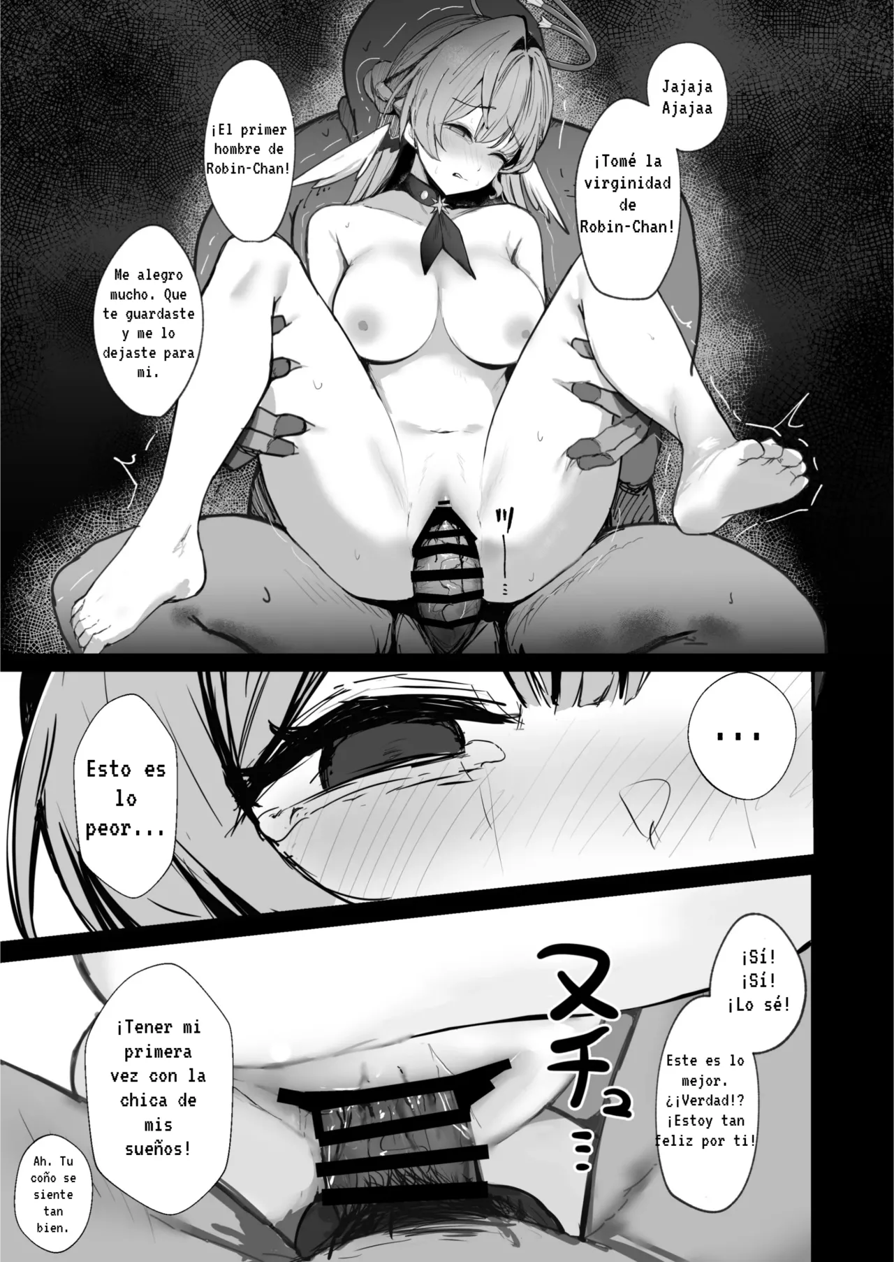 [MeichougiJuku (Tokiba)] Boku dake no Uta Hime - Only My Robin｜Sólo Mi Robin - Mi Propia Diva Persolal (Honkai: Star Rail) [Spanish] [All-cups] [Digital] image number 8