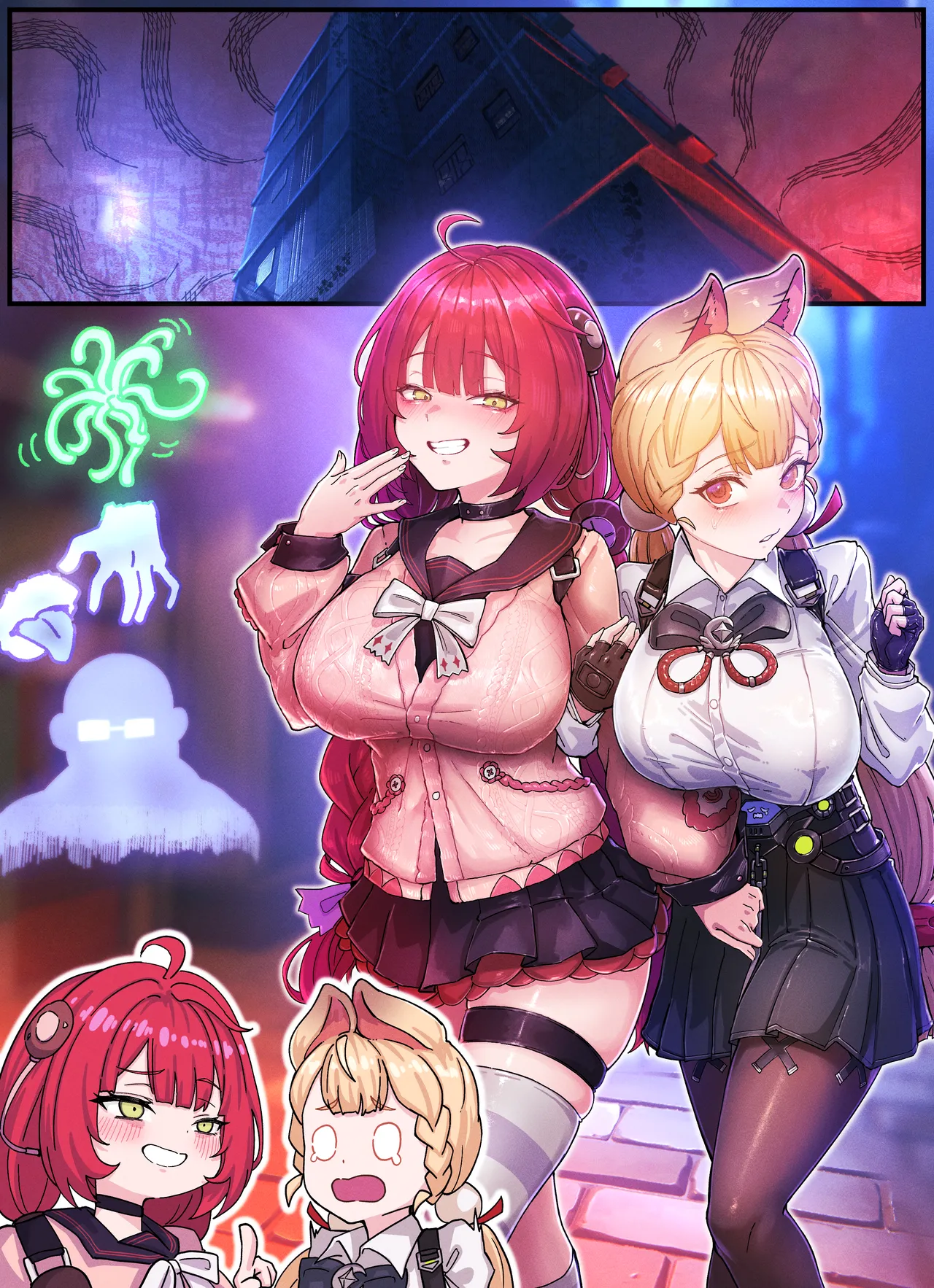 [Horori] Z.Z.Z Gravure #3: Yuzuha & Alice (Zenless Zone Zero) [Decensored] 22eme image