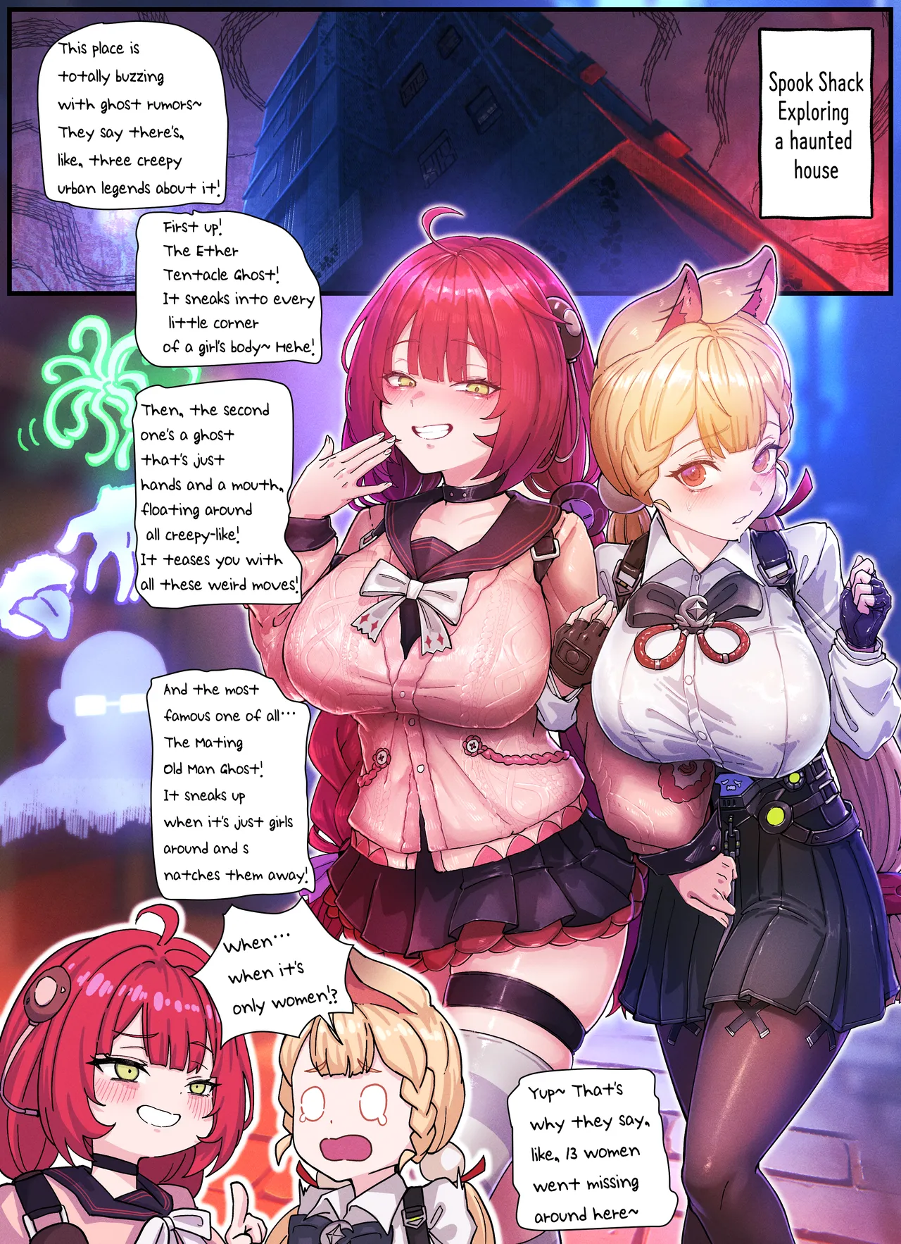 [Horori] Z.Z.Z Gravure #3: Yuzuha & Alice (Zenless Zone Zero) [English] [Decensored] 图片编号 2