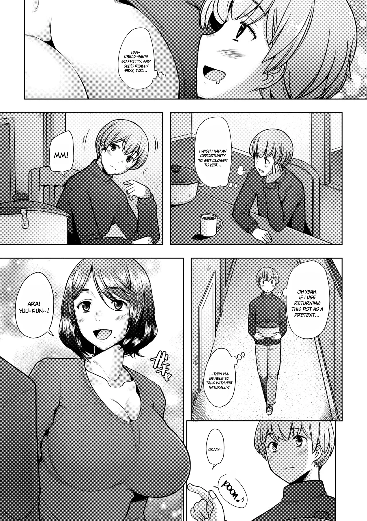 [Sakai Hamachi] The Mommy Next Door is My Sex Friend [English] [Uncensored] {Doujins.com} image number 3