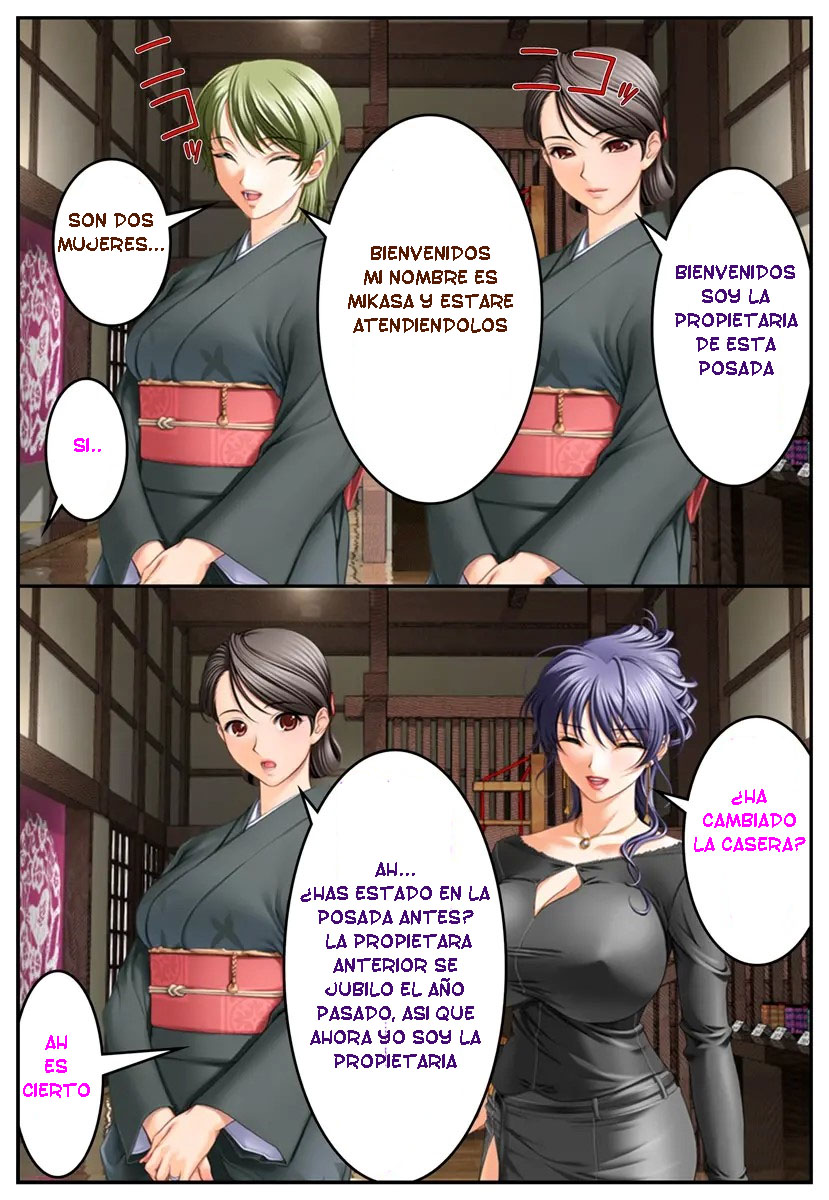 [Hengen Monogatari] Oshioki Nyotaika Onsen ~Kinshin Soukan de Otokonoko Ryokou!?~ [Spanish] [TF SCANS] image number 16