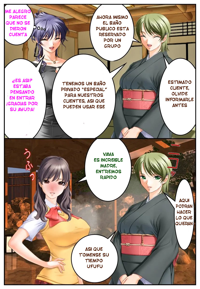 [Hengen Monogatari] Oshioki Nyotaika Onsen ~Kinshin Soukan de Otokonoko Ryokou!?~ [Spanish] [TF SCANS] image number 23