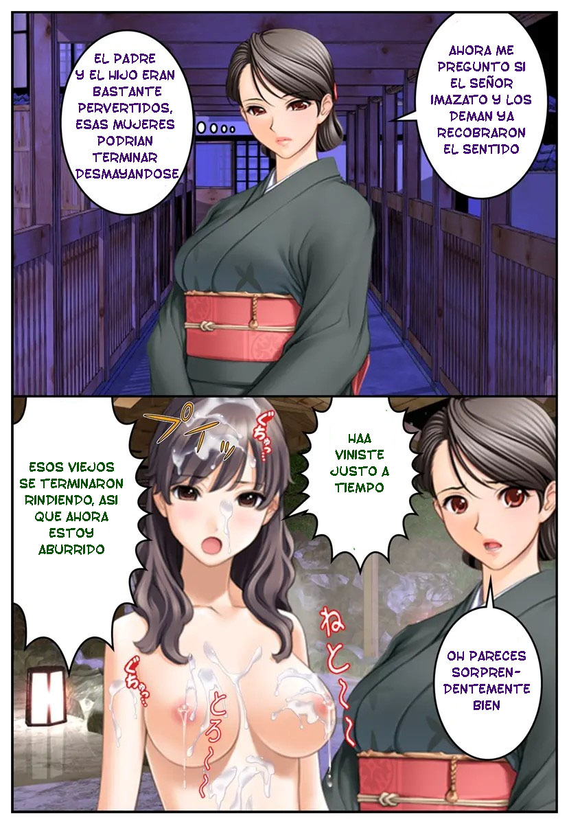 [Hengen Monogatari] Oshioki Nyotaika Onsen ~Kinshin Soukan de Otokonoko Ryokou!?~ [Spanish] [TF SCANS] image number 46