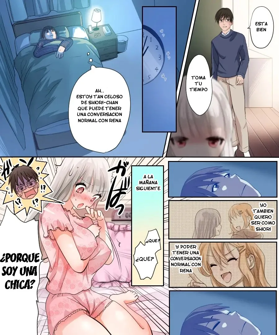 [Amuai Okashi Seisakusho (Tsukumaru)] Musume no Doukyuusei to Irekawatta Sono Ko ga Yabai Ko Datta [Spanish] [TF SCANS] image number 4