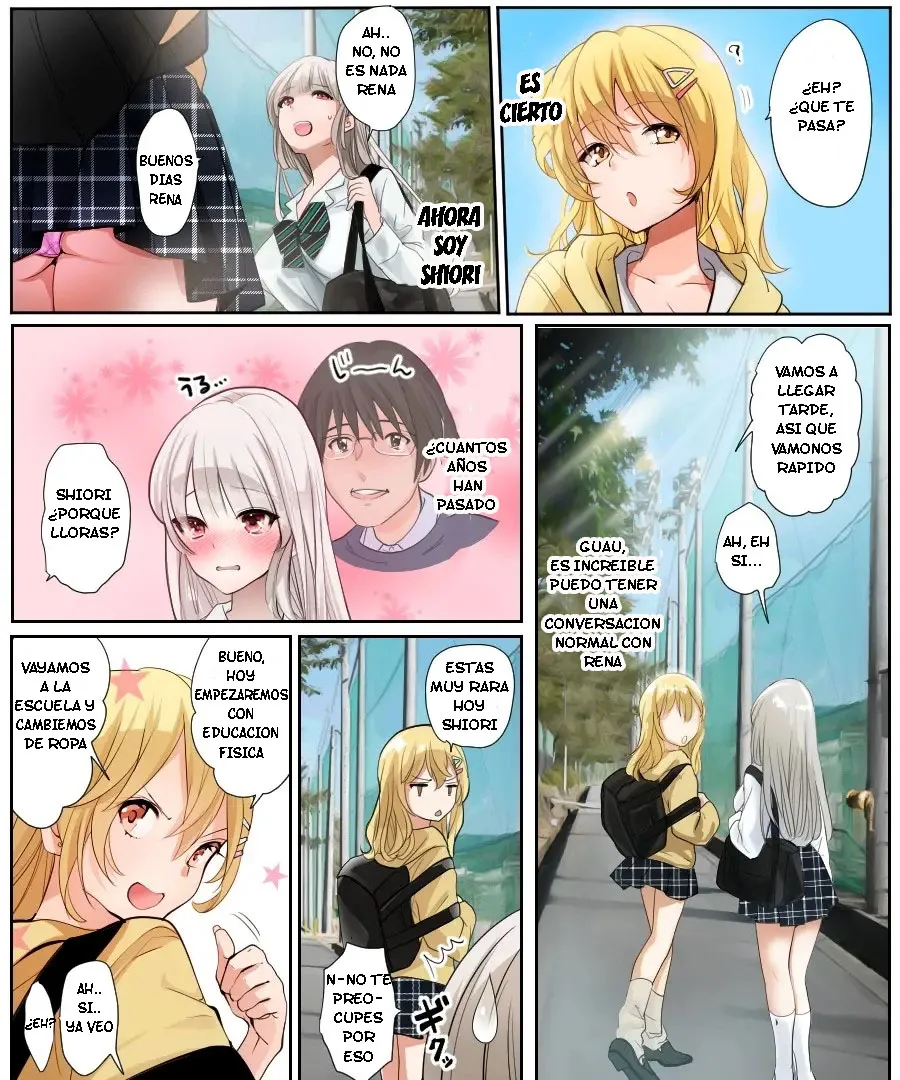 [Amuai Okashi Seisakusho (Tsukumaru)] Musume no Doukyuusei to Irekawatta Sono Ko ga Yabai Ko Datta [Spanish] [TF SCANS] image number 6
