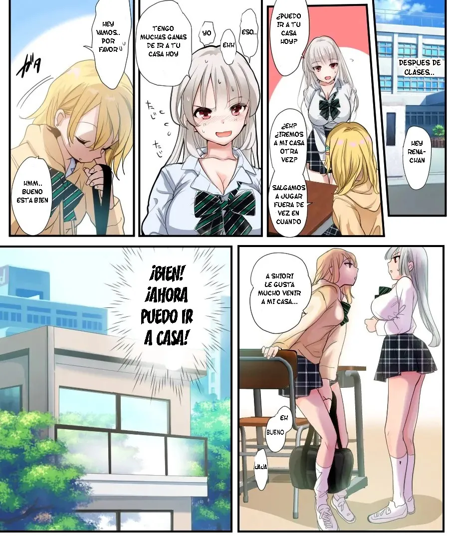 [Amuai Okashi Seisakusho (Tsukumaru)] Musume no Doukyuusei to Irekawatta Sono Ko ga Yabai Ko Datta [Spanish] [TF SCANS] image number 9