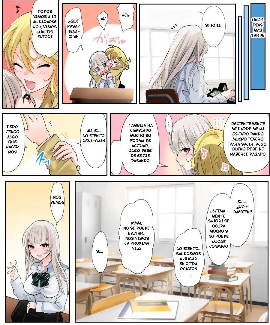 [Amuai Okashi Seisakusho (Tsukumaru)] Musume no Doukyuusei to Irekawatta Sono Ko ga Yabai Ko Datta [Spanish] [TF SCANS] image number 35