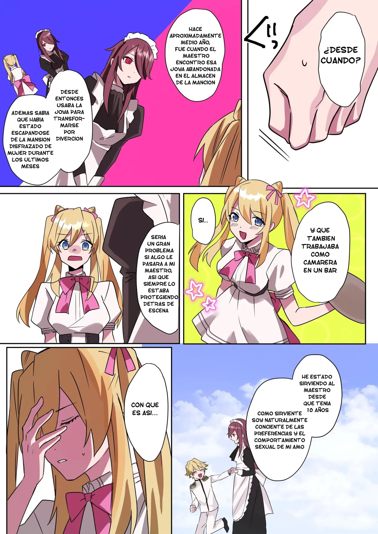 Toaru Kizoku-kun no Nyotaika Hametsu Ganbou [TF SCANS] numero di immagine  16