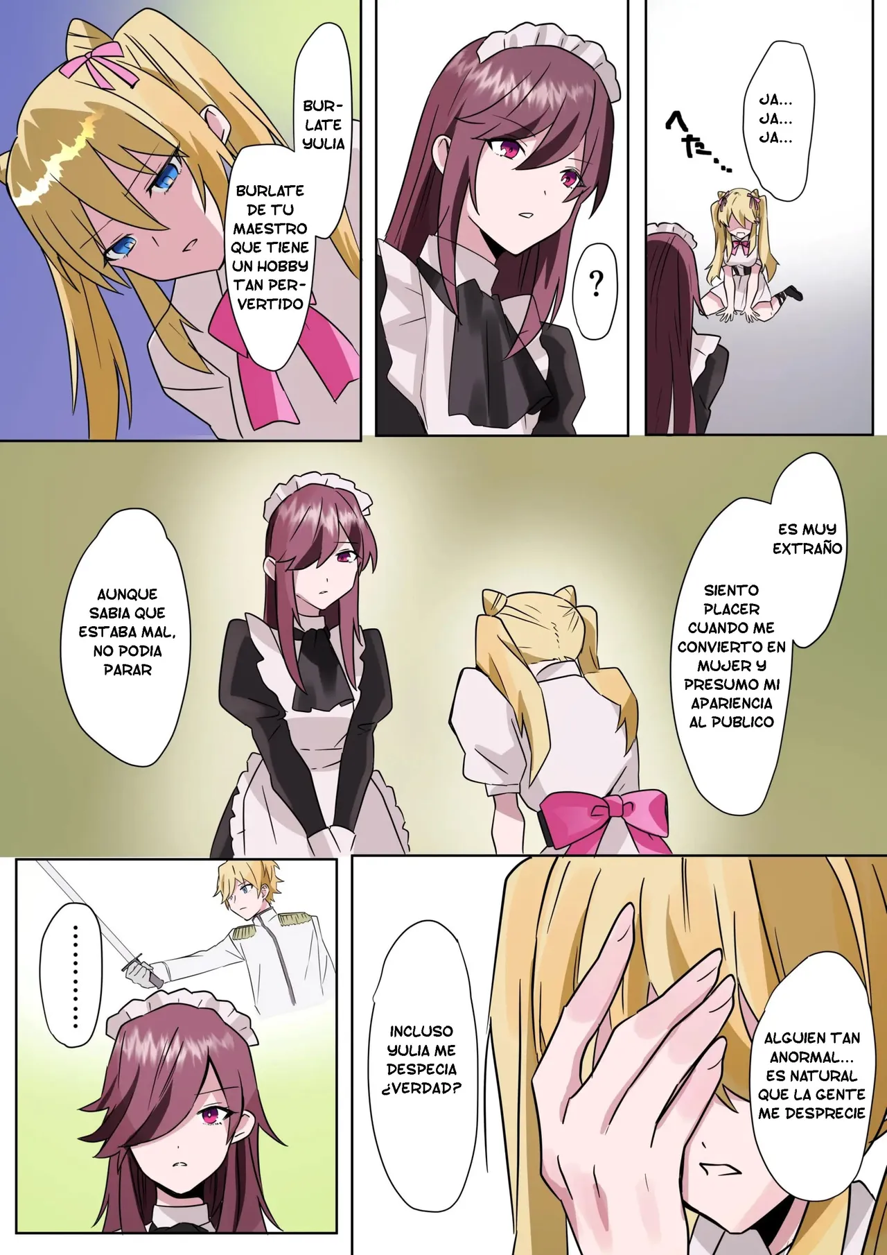 Toaru Kizoku-kun no Nyotaika Hametsu Ganbou [TF SCANS] numero di immagine  17