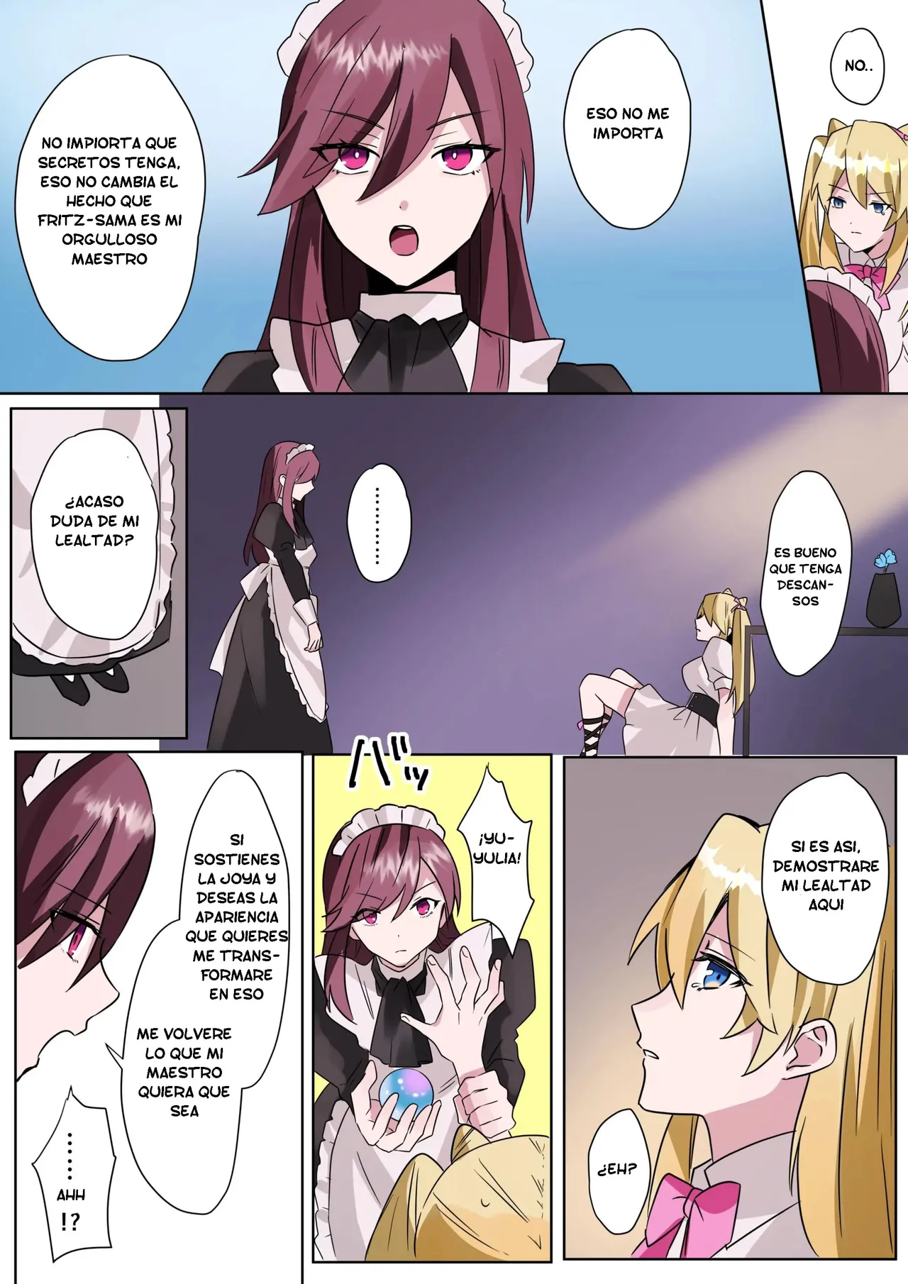 Toaru Kizoku-kun no Nyotaika Hametsu Ganbou [TF SCANS] numero di immagine  18