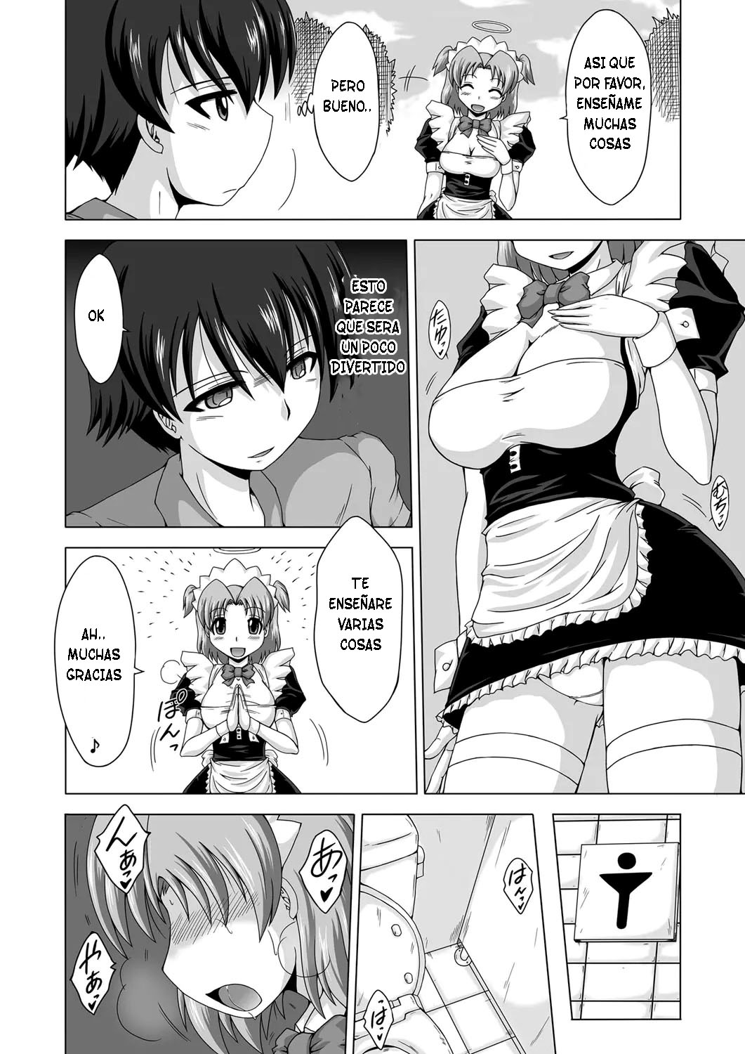 [Nishimura Takashi] Trouble Tenshi ~Otokonoko ga Onnanoko?~ [Spanish] [TF SCANS] Bildnummer 3