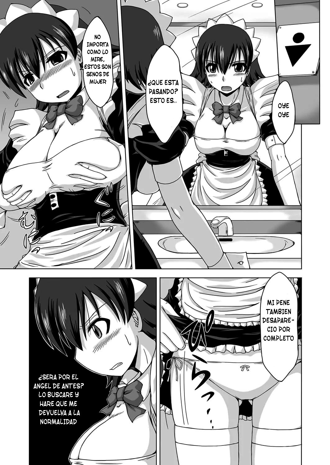 [Nishimura Takashi] Trouble Tenshi ~Otokonoko ga Onnanoko?~ [Spanish] [TF SCANS] Bildnummer 8