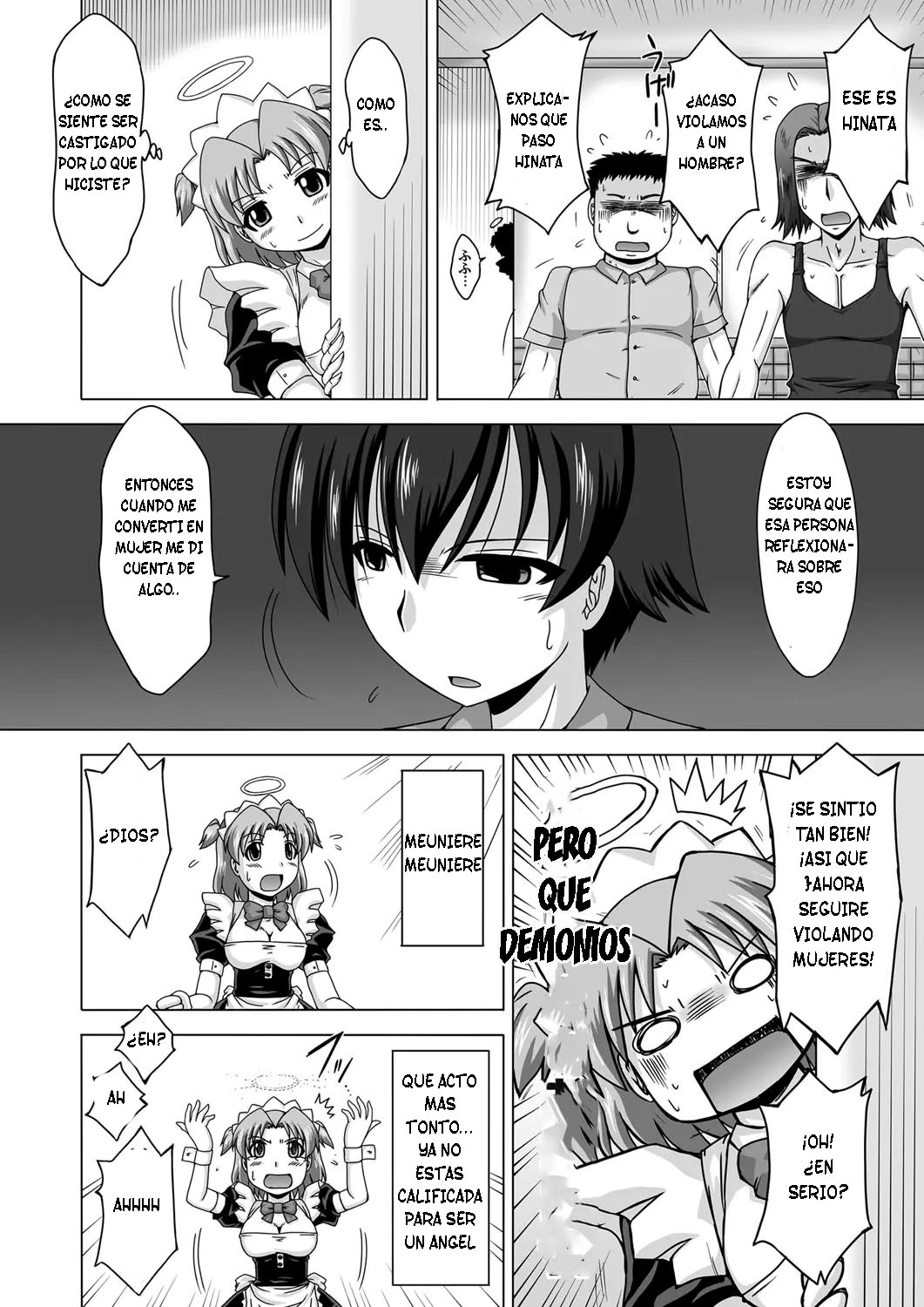 [Nishimura Takashi] Trouble Tenshi ~Otokonoko ga Onnanoko?~ [Spanish] [TF SCANS] Bildnummer 19