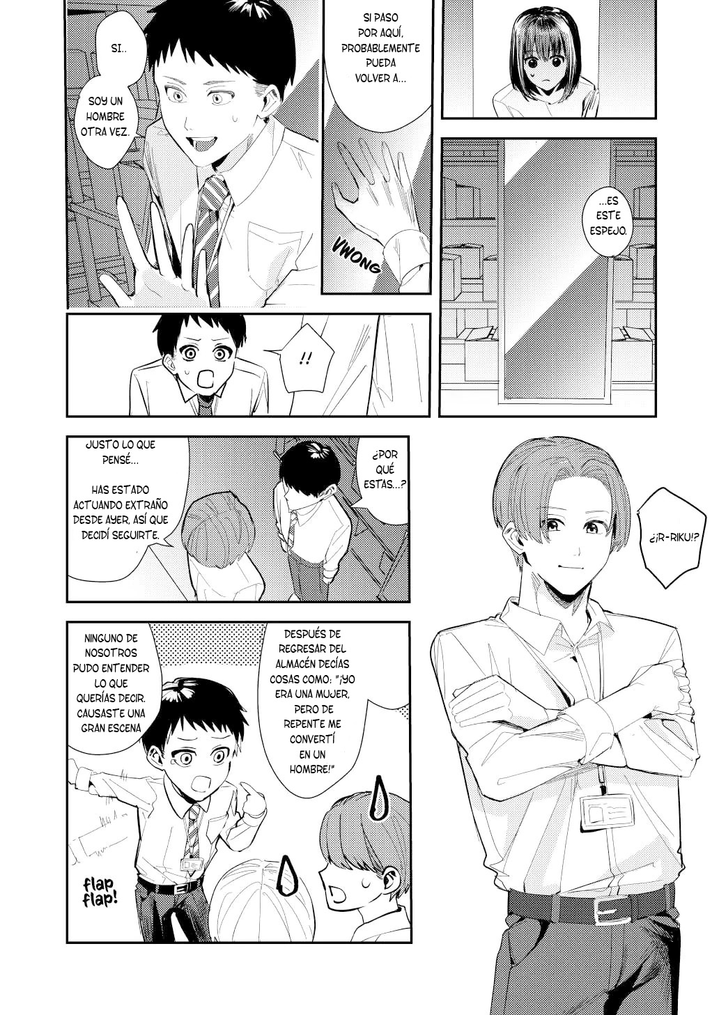 Ore wa Kagami no Kuni de Onna ni Kawaru ~Seibetsu Hanten Sekai de Onna no Kaikan o Musaboru Hanashi~ [TF SCANS] 图片编号 17