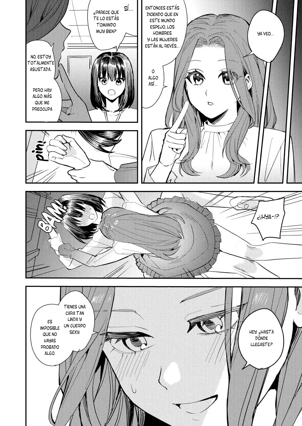 Ore wa Kagami no Kuni de Onna ni Kawaru ~Seibetsu Hanten Sekai de Onna no Kaikan o Musaboru Hanashi~ [TF SCANS] 图片编号 19