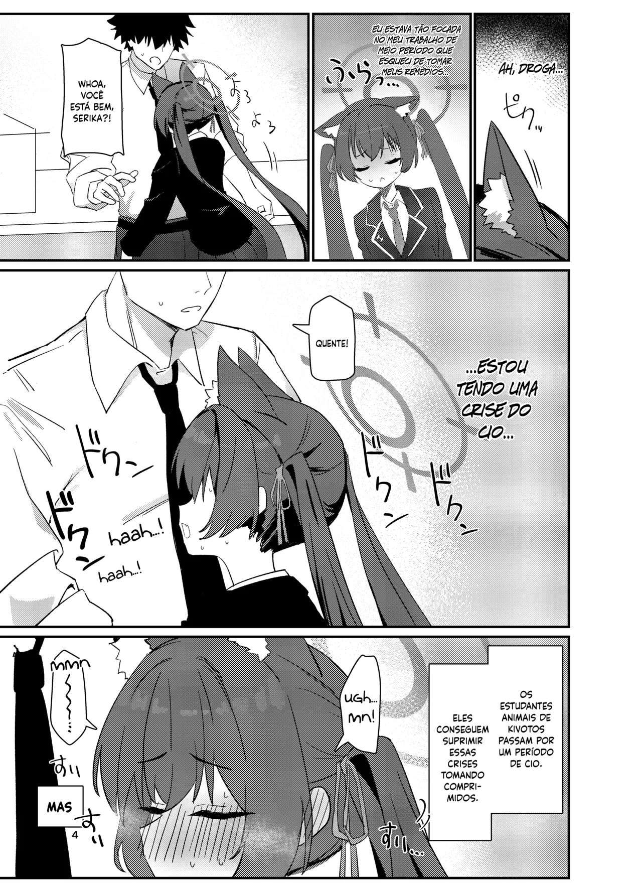 [Battle Kisetsu (Dodeka Unagi)] Ro~do Shi su! (Blue Archive) [Portuguese-BR] [Digital] 3eme image