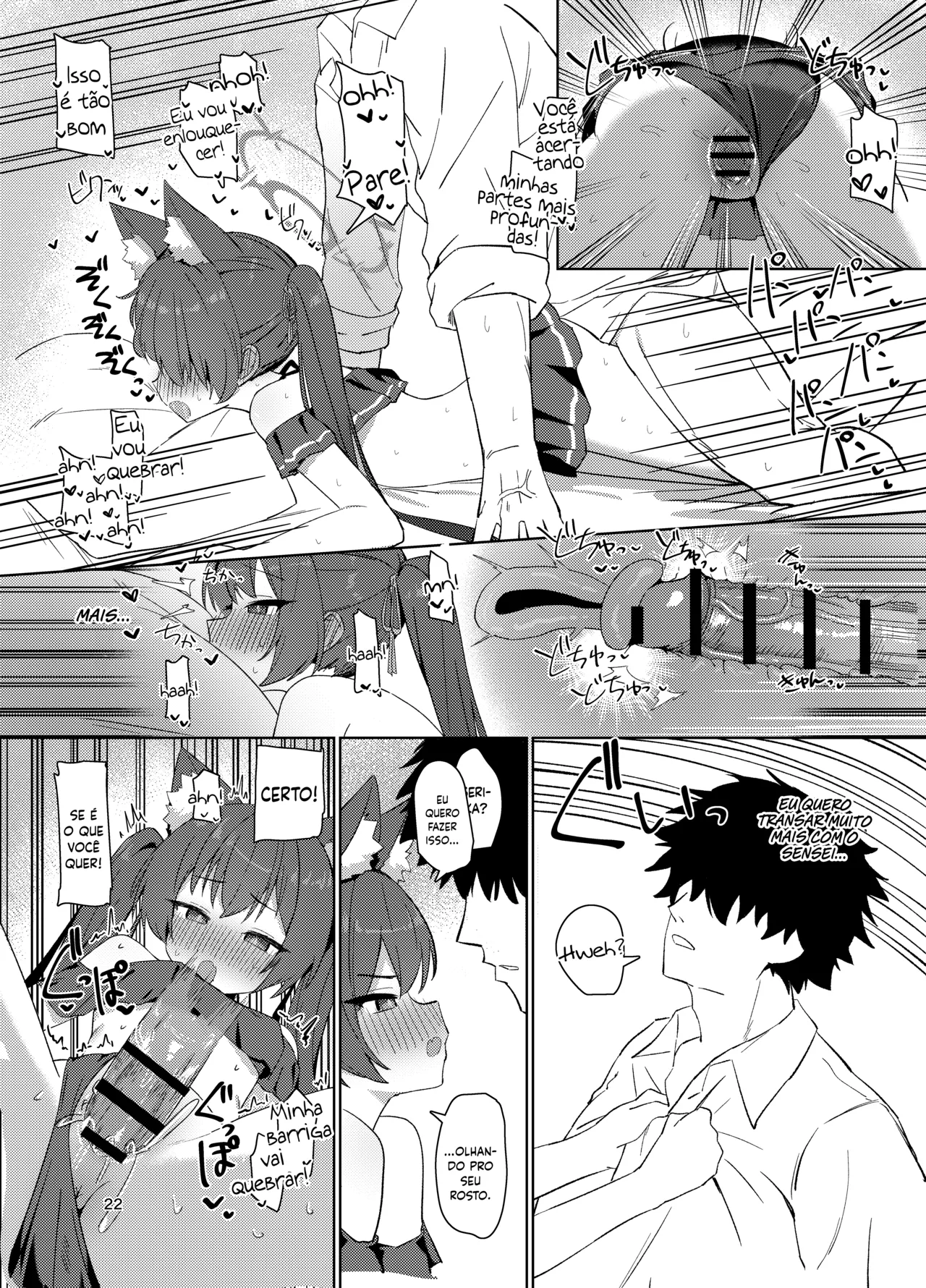 [Battle Kisetsu (Dodeka Unagi)] Ro~do Shi su! (Blue Archive) [Portuguese-BR] [Digital] 21eme image