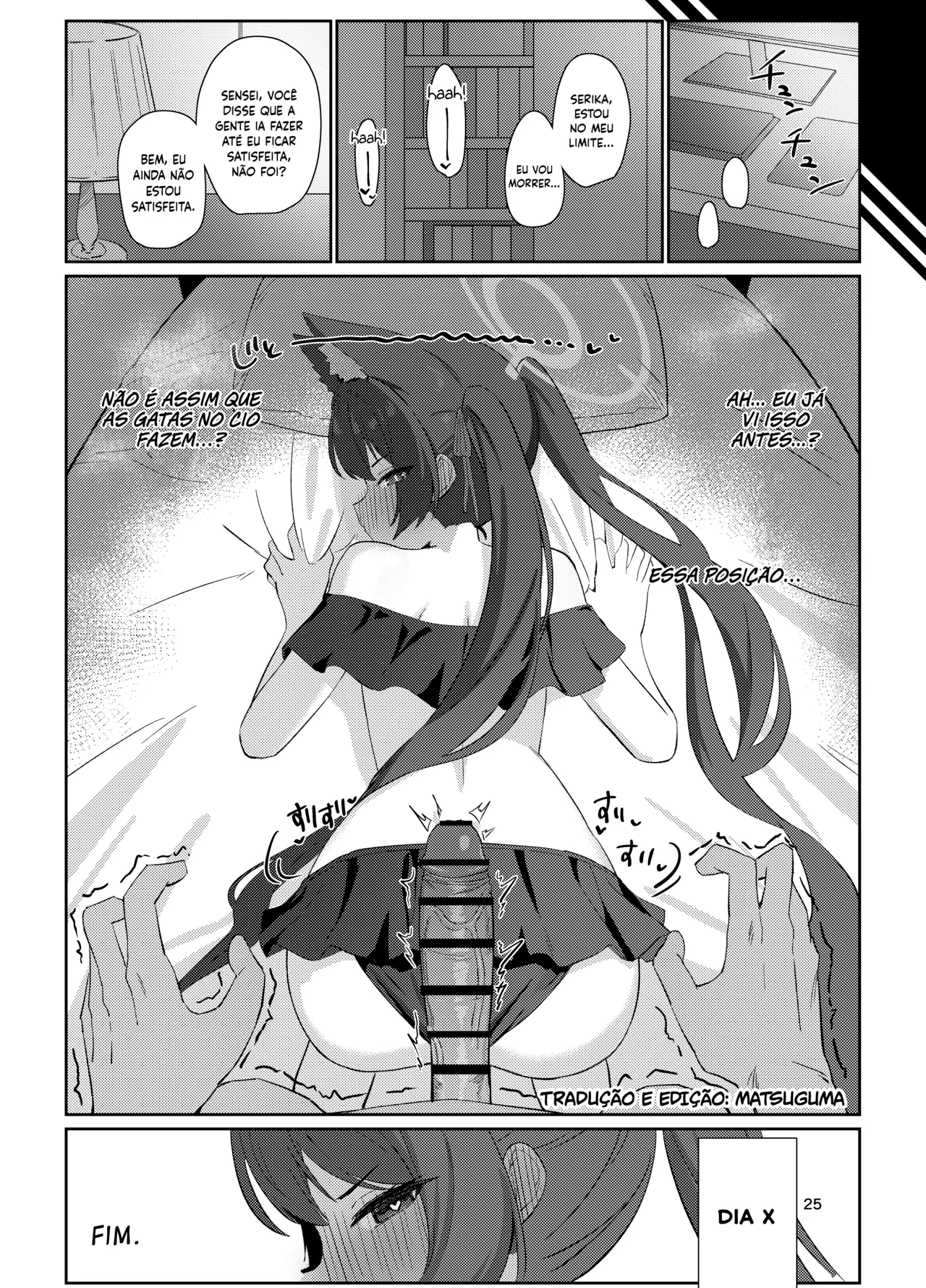 [Battle Kisetsu (Dodeka Unagi)] Ro~do Shi su! (Blue Archive) [Portuguese-BR] [Digital] 24eme image