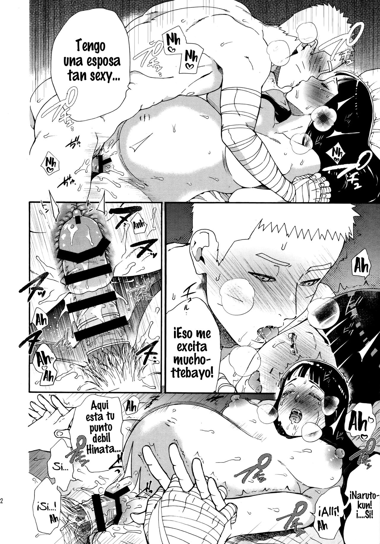 (Chou Zennin Shuuketsu 2019) [a 3103 hut (Satomi)] Maternity May Club (Naruto) [Spanish] [ElYamino07] 23eme image