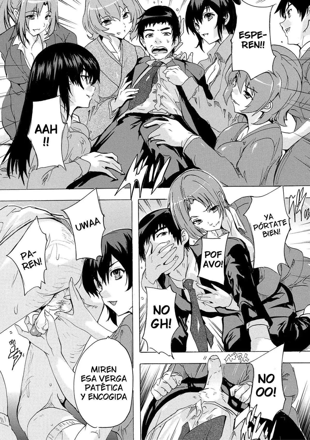 [Natsuka Q-ya] Saiin! Zenra Kaisha (Chap. 3) | Afrodisiaco! La Empresa Nudista (Cap. 3) [Spanish] [Digital] [Harenchi no Fansub] image number 6