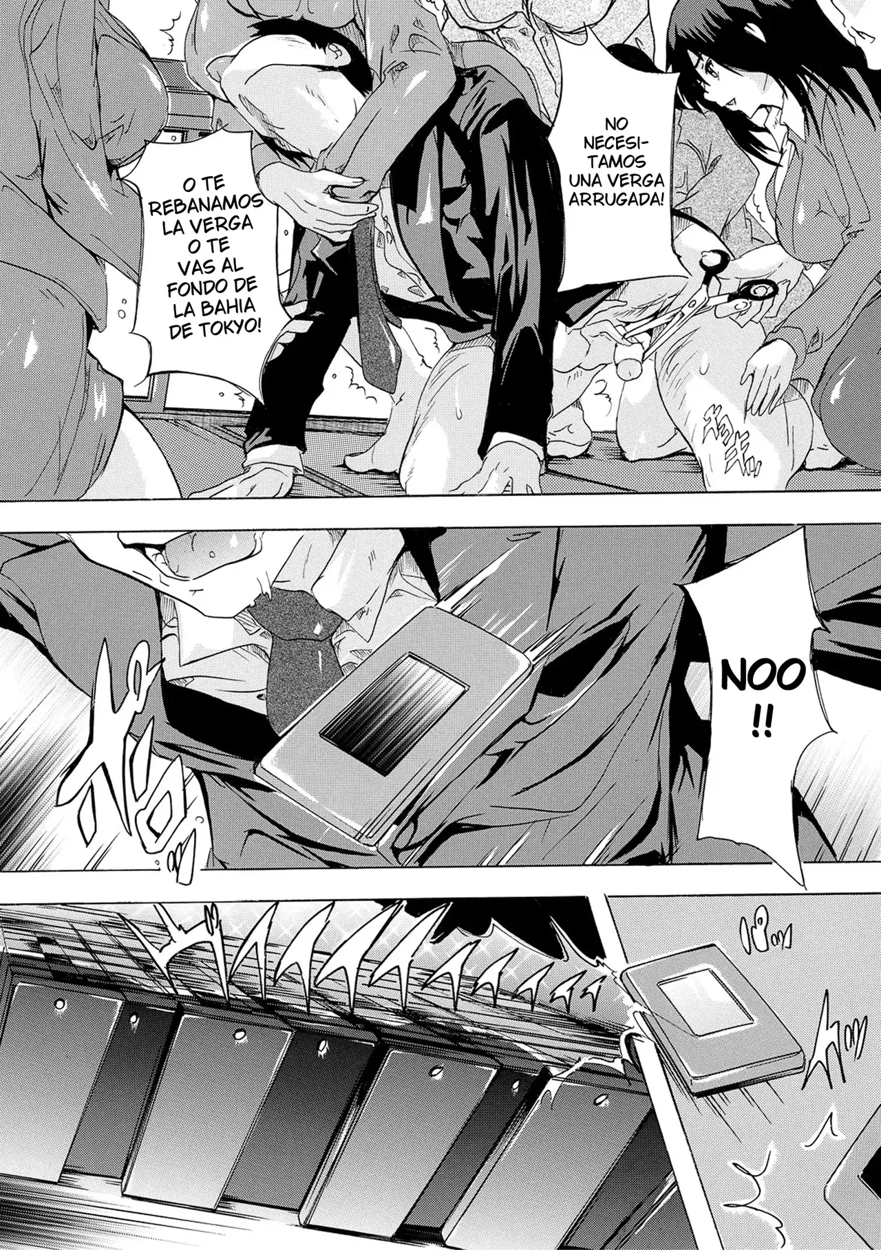 [Natsuka Q-ya] Saiin! Zenra Kaisha (Chap. 3) | Afrodisiaco! La Empresa Nudista (Cap. 3) [Spanish] [Digital] [Harenchi no Fansub] image number 7