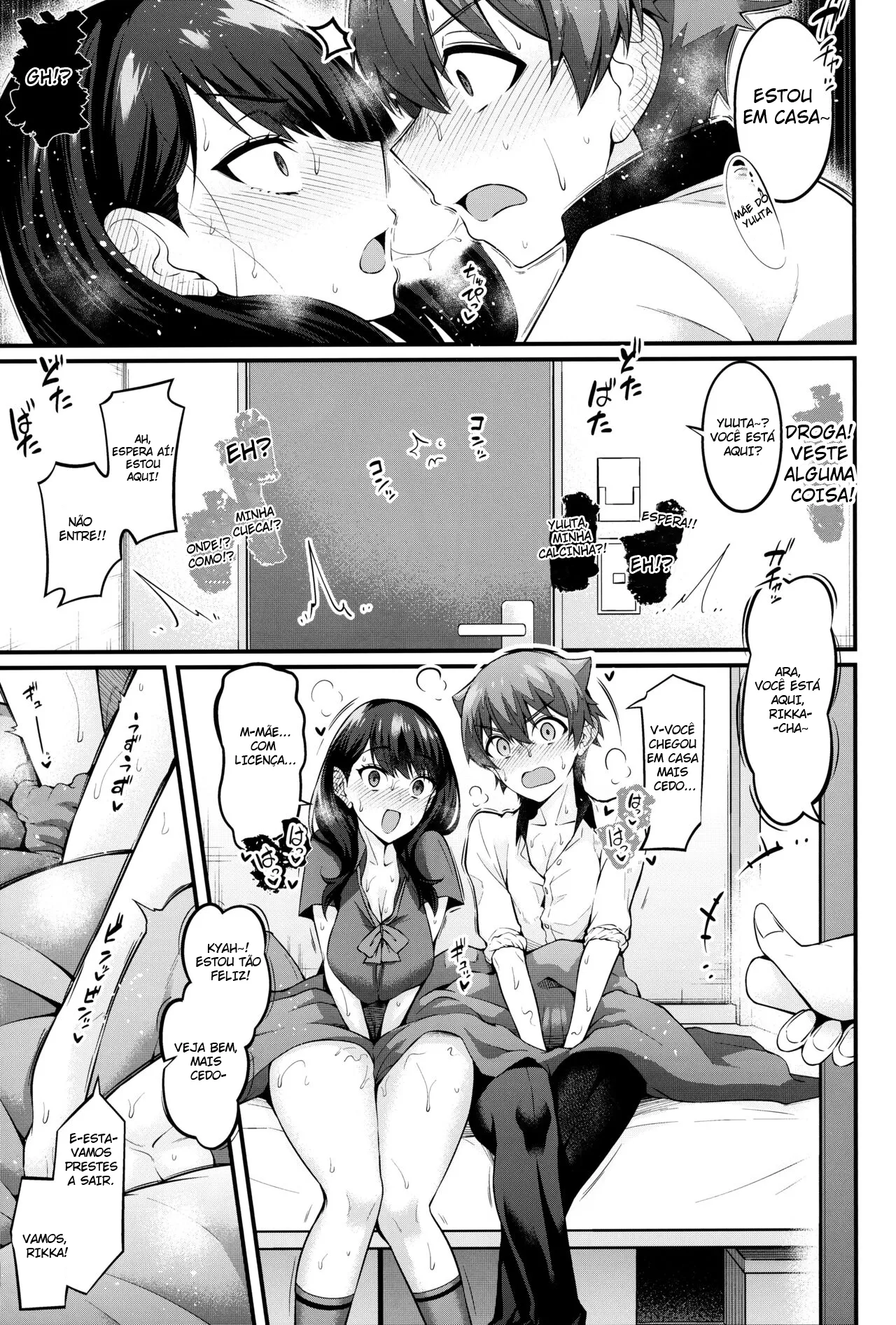 (C102) [Digianko (Ankoman)] Rikka-chan ga Yuuta to Icha Love Ecchi Shimakuru Hon (SSSS.GRIDMAN) [Portuguese-BR] numero di immagine  20