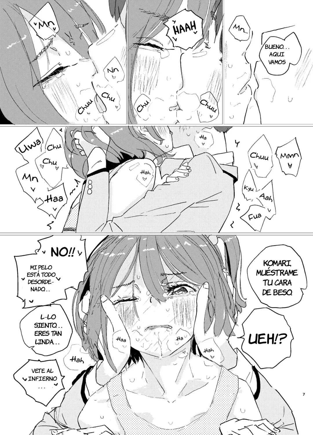 [Yukai Mangasha (punk)] Houkago Make-ine Zukan Vol. 1 Komari Chika｜Libro de Makeine Después de Clases, Vol. 1׃ Komari Chika (Make Heroine ga Oosugiru!) [Spanish] [JFairy Traslate] [Digital] 图片编号 4