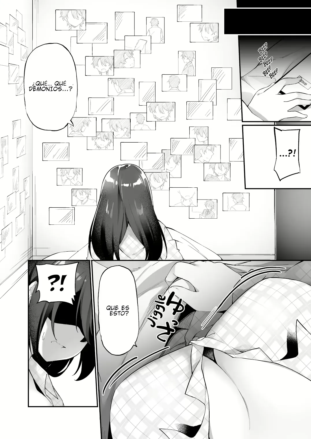 Boku no Koe o Kiku dake de Hatsujou Shichau Yandere Kyonyuu Kouhai ni Karada o Irekaerarete Shimatta! [TF SCANS] Bildnummer 3