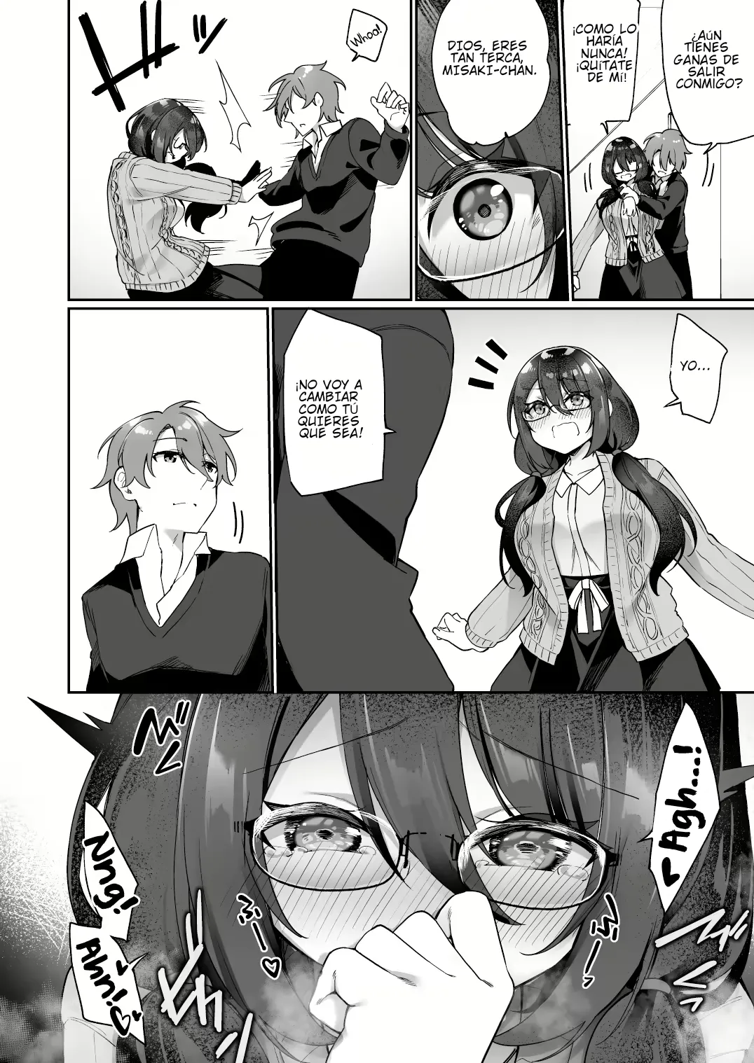 Boku no Koe o Kiku dake de Hatsujou Shichau Yandere Kyonyuu Kouhai ni Karada o Irekaerarete Shimatta! [TF SCANS] Bildnummer 23