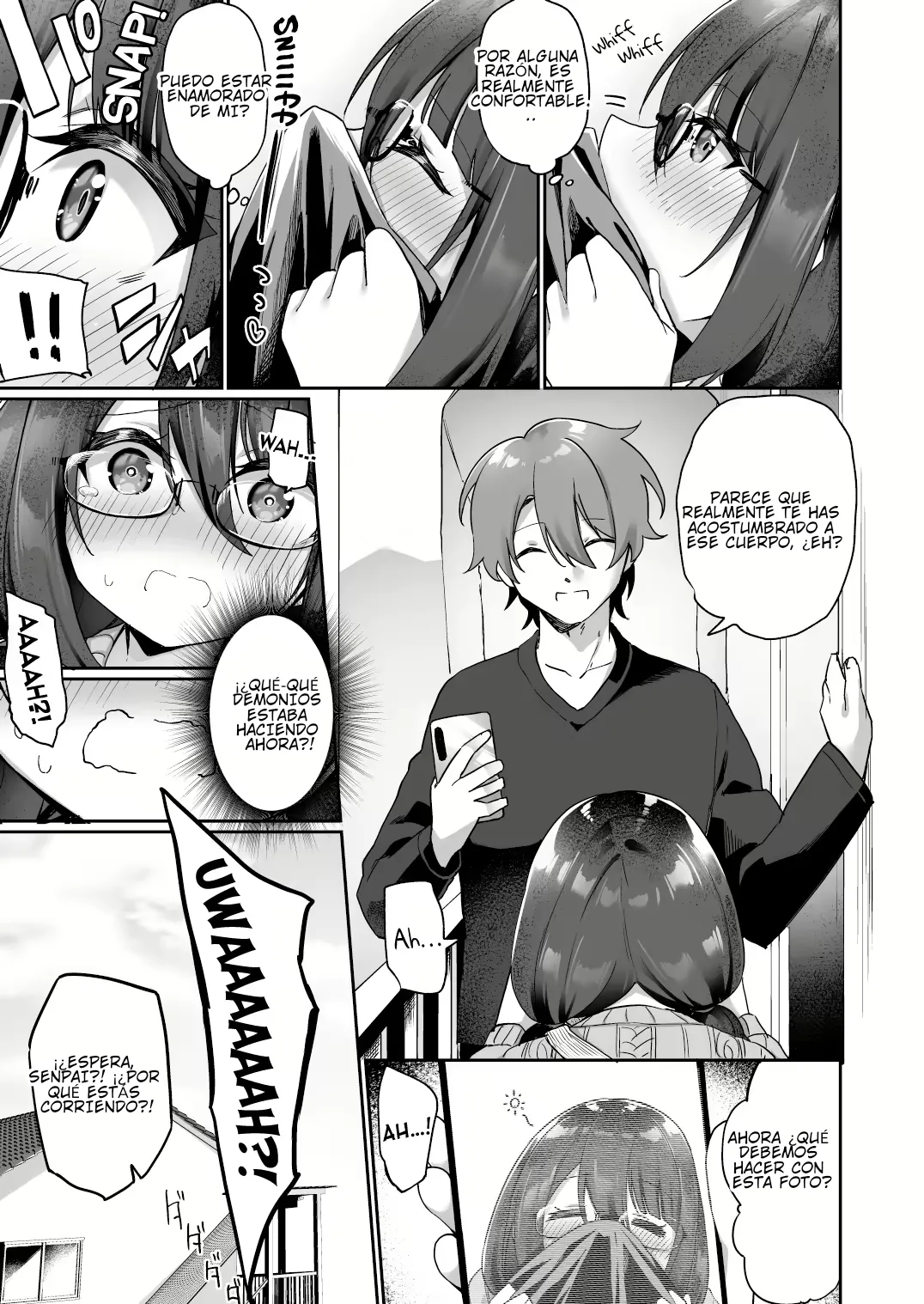 Boku no Koe o Kiku dake de Hatsujou Shichau Yandere Kyonyuu Kouhai ni Karada o Irekaerarete Shimatta! [TF SCANS] Bildnummer 26