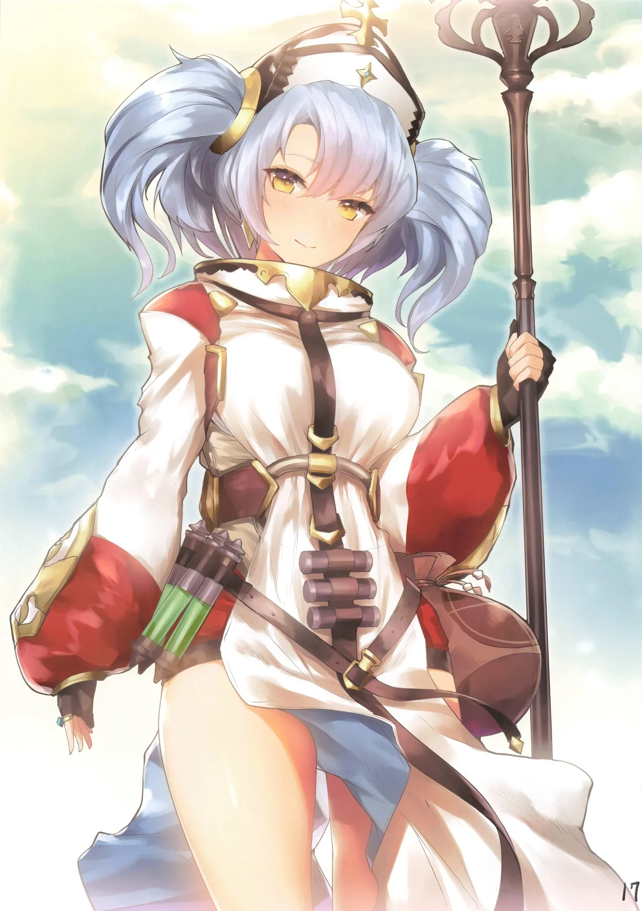 (C90) [Minami Alps (yaman**)] Rakugakittel 3 (Granblue Fantasy) [Chinese] [不咕鸟汉化组] 이미지 번호 16