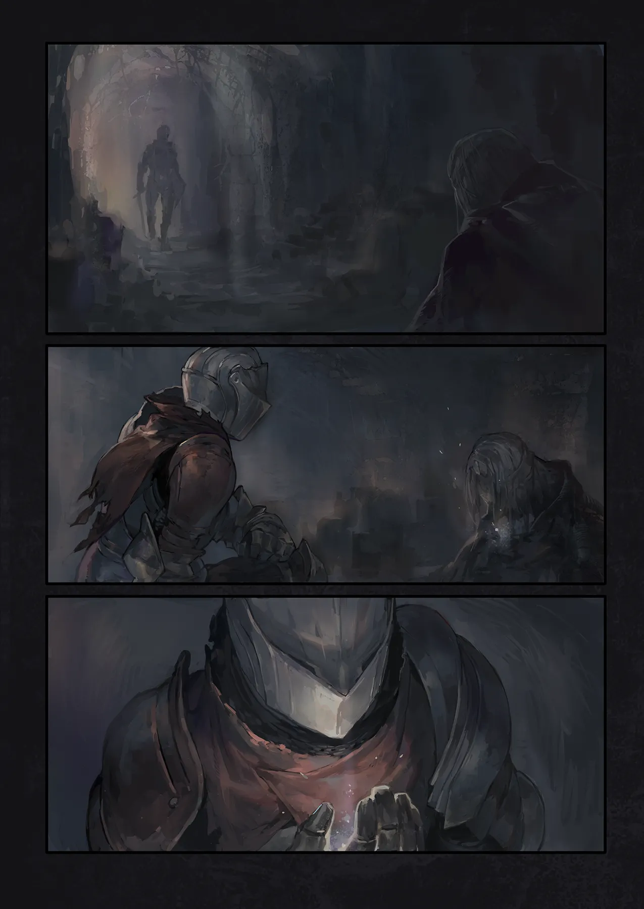 (C94) [Aoin no Junreibi (Aoin)] Kasuka na Nukumori - DARK DESIRE (DARK SOULS III) [Chinese] [小媳妇儿样的防火女x无毒汉化组 & eve重嵌] [单图版] [Decensored] 画像番号 3