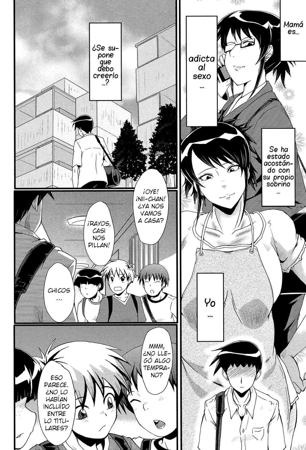 [SINK] Haha wa Buzama ni Koshi o Furu ~Gogo no Seibo-tachi~ Capítulo 3 [Digital] [Spanish] 画像番号 8