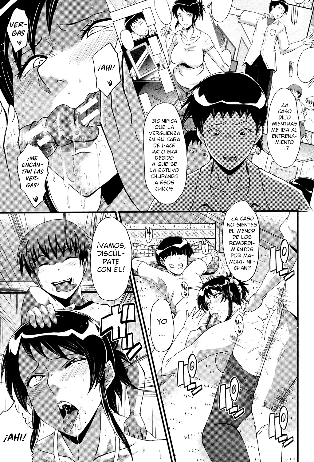 [SINK] Haha wa Buzama ni Koshi o Furu ~Gogo no Seibo-tachi~ Capítulo 3 [Digital] [Spanish] 画像番号 15