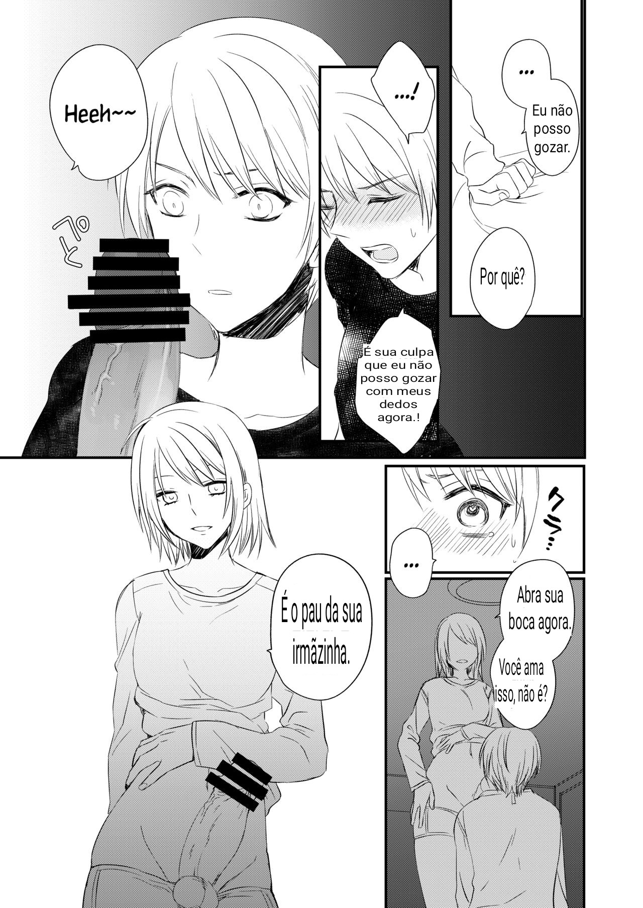 [arkizm* (Ax)] Futanari JK ni Moteasobareru Kawaisou na Onii-chan [Portuguese-BR] [Digital] изображение № 12