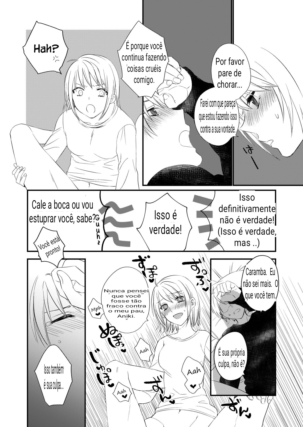 [arkizm* (Ax)] Futanari JK ni Moteasobareru Kawaisou na Onii-chan [Portuguese-BR] [Digital] изображение № 15