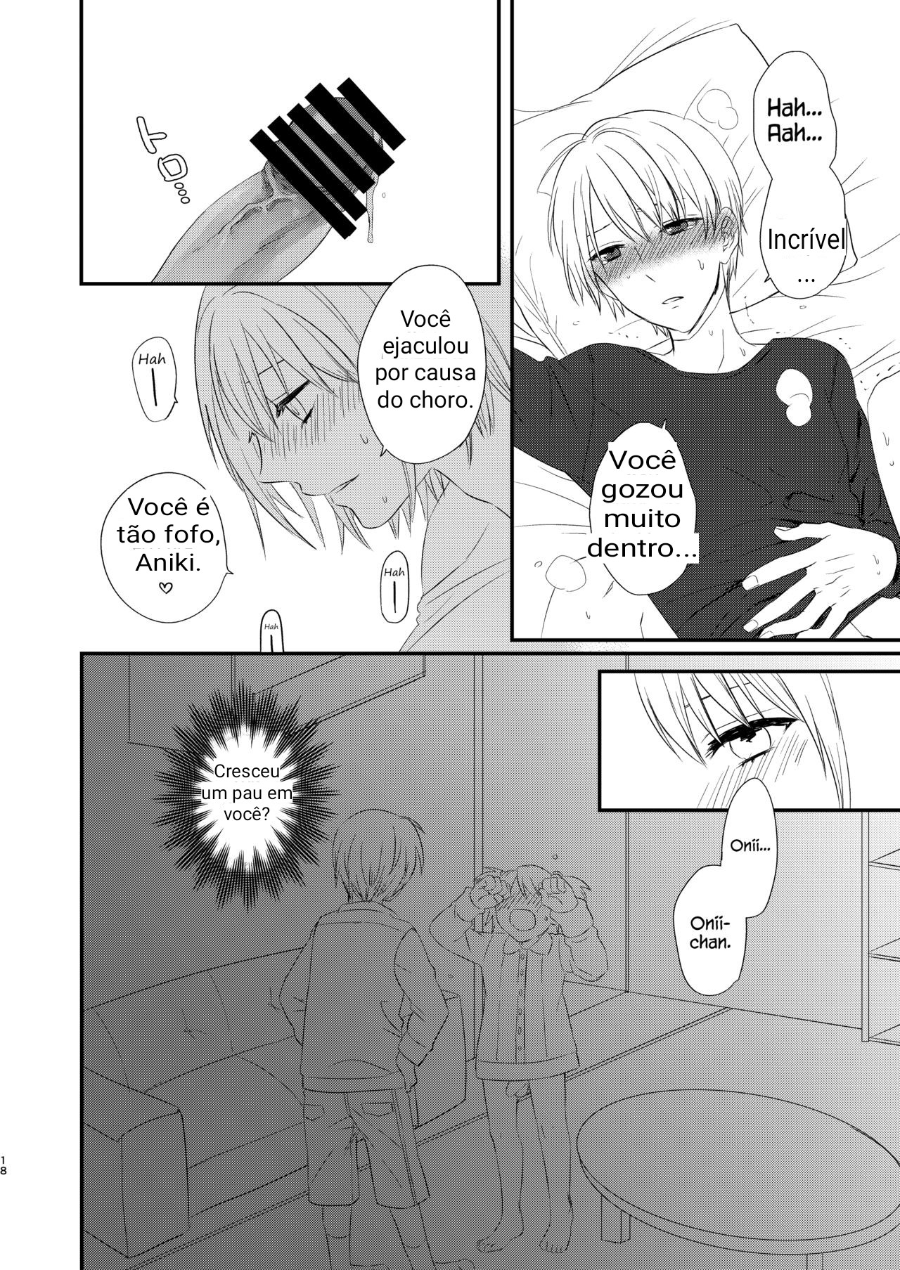 [arkizm* (Ax)] Futanari JK ni Moteasobareru Kawaisou na Onii-chan [Portuguese-BR] [Digital] изображение № 17