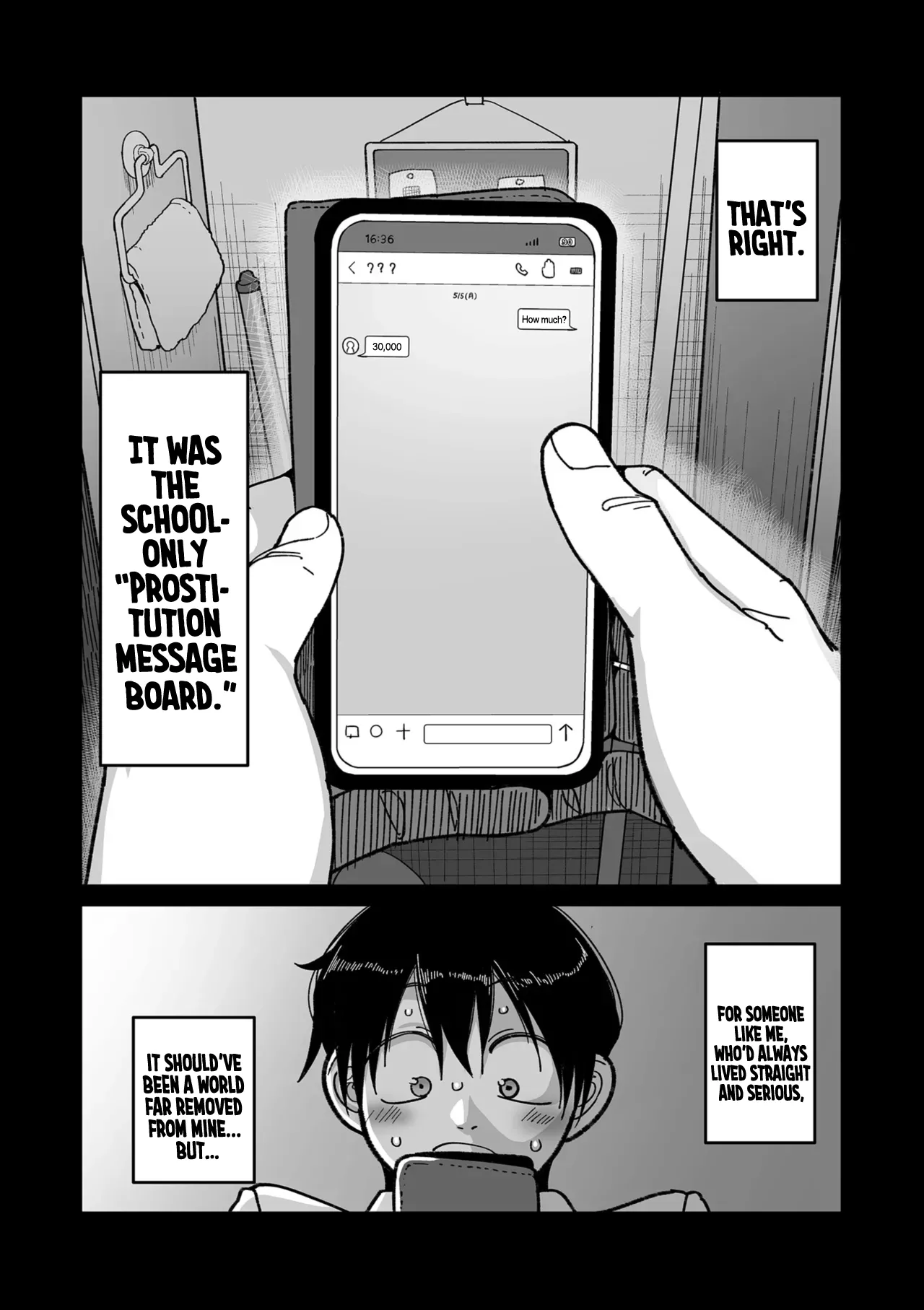 [Yamamoto Zenzen] School Prostitution Journal (Comix) - Chapter 1: Kuro Gyaru Delinquent Okigawa (COMIC Kuriberon DUMA 2025-09 Vol.76) [English] [SS22] image number 6