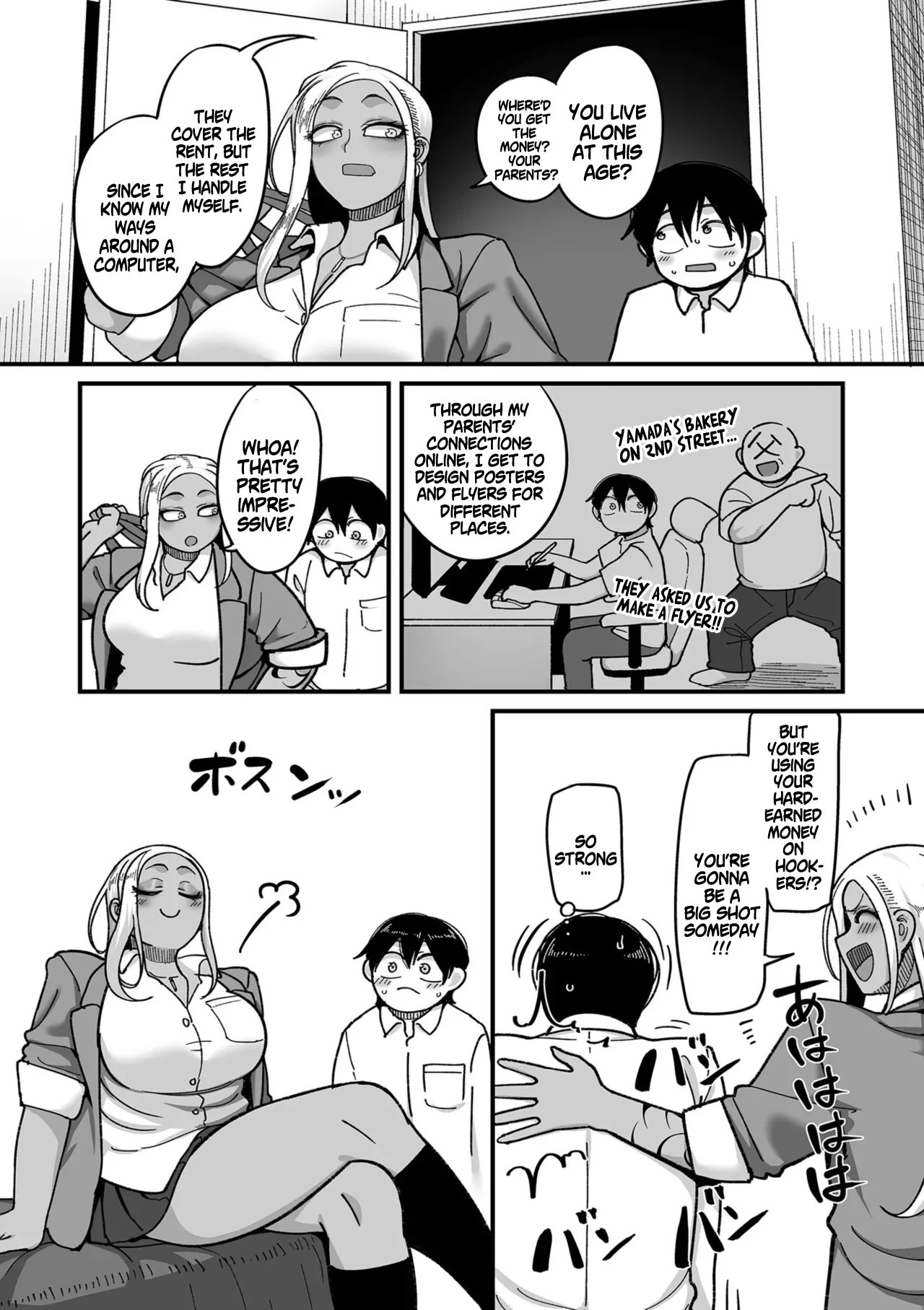 [Yamamoto Zenzen] School Prostitution Journal (Comix) - Chapter 1: Kuro Gyaru Delinquent Okigawa (COMIC Kuriberon DUMA 2025-09 Vol.76) [English] [SS22] image number 10