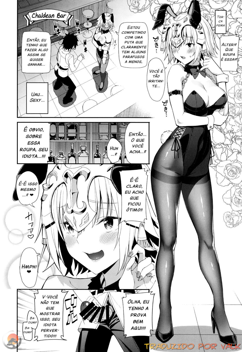 (C97) [Coffee Maker (Asamine Tel)] Jeanne to Alter no Sakusei Shuukan (Fate/Grand Order) [Portuguese-BR] [Valk] image number 9