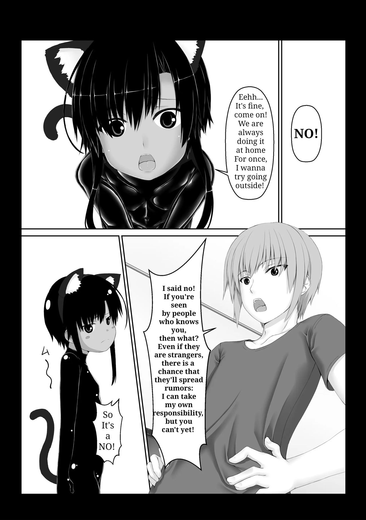 [Mousou Bijutsubu (Sho-yan)] Kuroneko Choco Ice 5 [English] [Dianaellecosplay] [Digital] изображение № 4