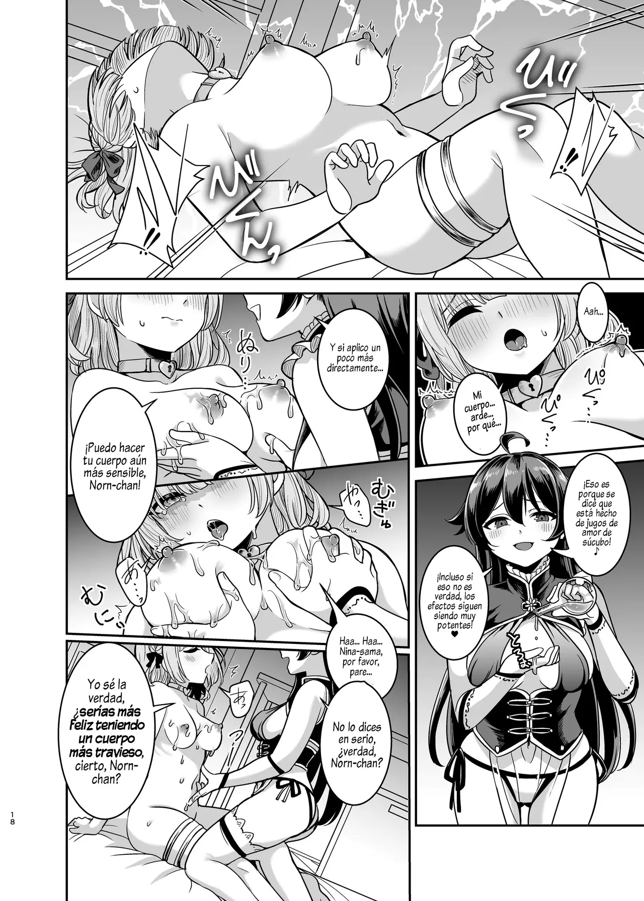 [Seika Kairaku Shoten (Takeshisu)] Yandere Ojou-sama no Seidorei Kyouiku ~Meimon Kizoku no Ojou-sama ga Kaitorareta Saki wa Osananajimi no Ie deshita~ [Spanish] [Roronoa Zoro] image number 17