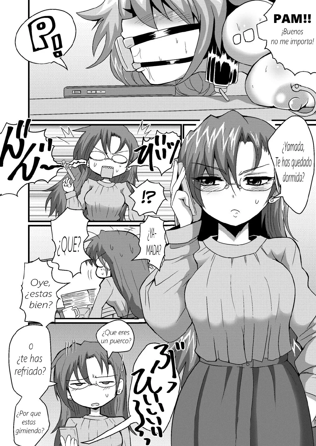 [Hiyashi Chuuka Owarimashita (Zuler Daitouryou)] Jibaku Onanie Chuudoku no Yamada-san Koyoi Jibaku suru Hanashi [Spanish] [darkmalo12] 图片编号 20