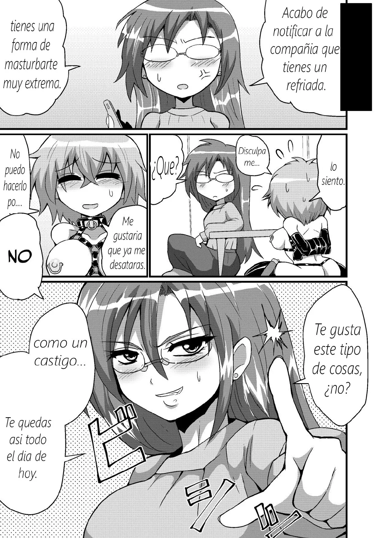 [Hiyashi Chuuka Owarimashita (Zuler Daitouryou)] Jibaku Onanie Chuudoku no Yamada-san Koyoi Jibaku suru Hanashi [Spanish] [darkmalo12] 图片编号 27