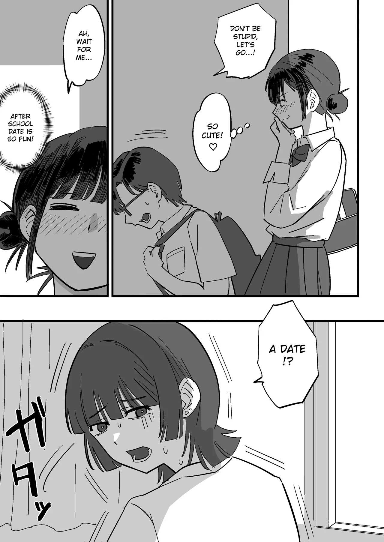 [Ebigani] Akogare no Senpai to Tanoshii Eigakan Date no hazu ga... Shiranai Oji-san tachi ni Mawasareru [English] [Gagak_Ireng] (incomplete) numero di immagine  5
